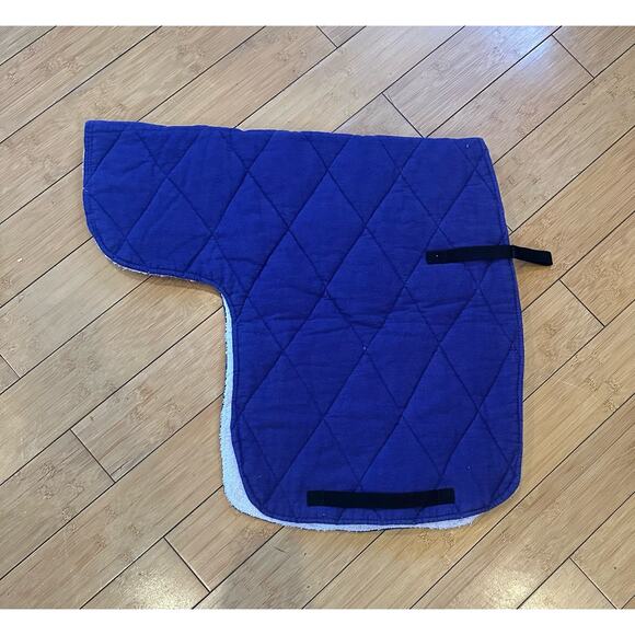 NWOT Solid Purple English Saddle Pad - Picture 2 of 4